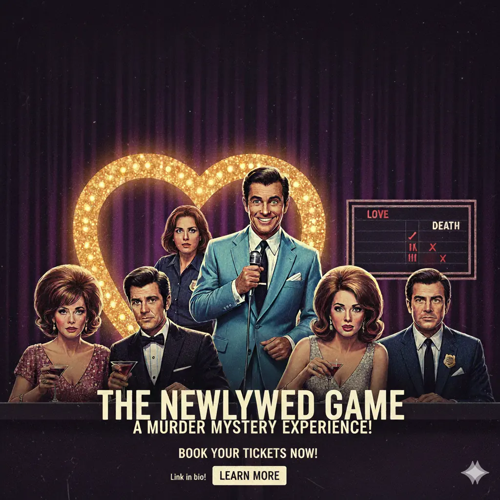 The New Newlywed Game: A Murder Mystery Experience! — Crowne Plaza Greenville, 851 Congaree Rd, Greenville, SC