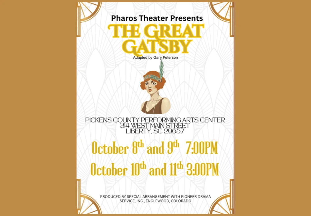 The Great Gatsby — Pickens County Performing Arts Center, Liberty, SC